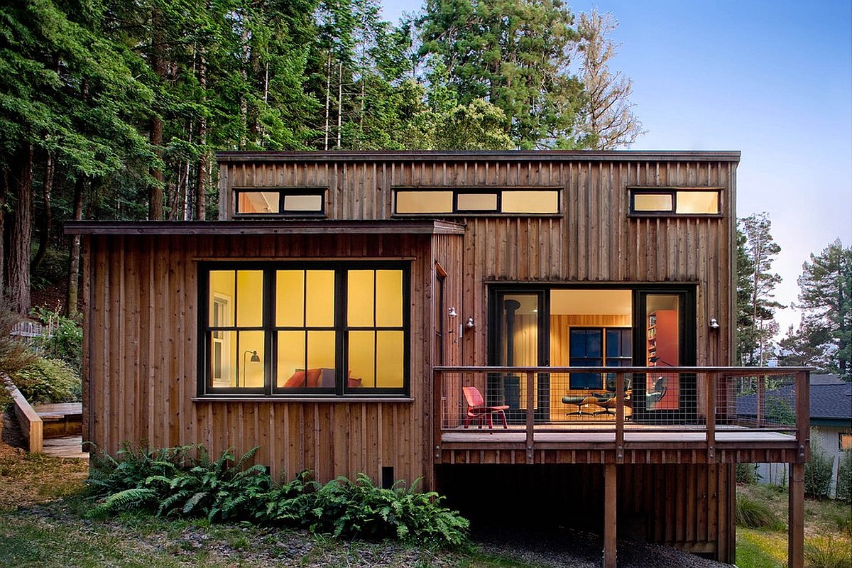 Tiny Modern Cabin House Plans