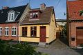 Space-saving tricks make the most of this tiny heritage townhouse in Denmark. It has 1 bedroom in 527 sq ft. | www.facebook.com/SmallHouseBliss