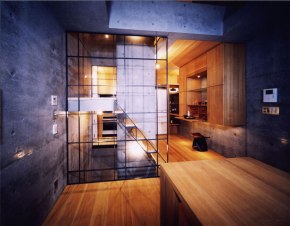 "Seven", a multilevel urban house built on land previously used as a parking spot. It has one bedroom in 735 sq ft. | www.facebook.com/SmallHouseBliss