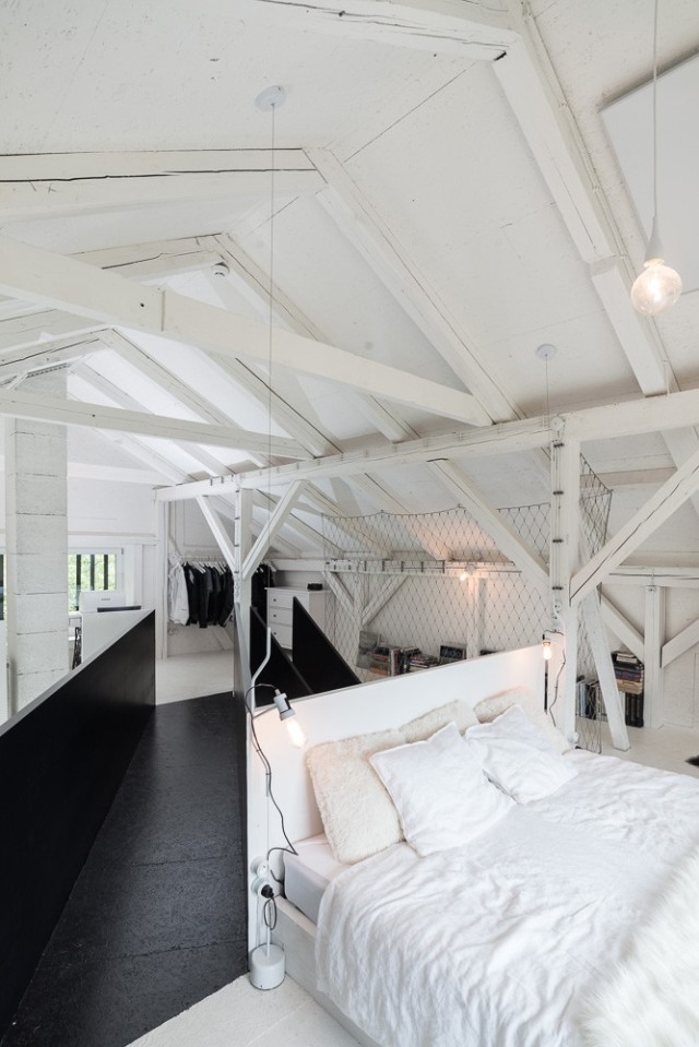 A small heritage barn was converted into a residence with a Scandinavian aesthetic. | www.facebook.com/SmallHouseBliss