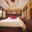 "Mevy", a Victorian-era train carriage converted into a self-contained two bedroom vacation rental suite. | www.facebook.com/SmallHouseBliss
